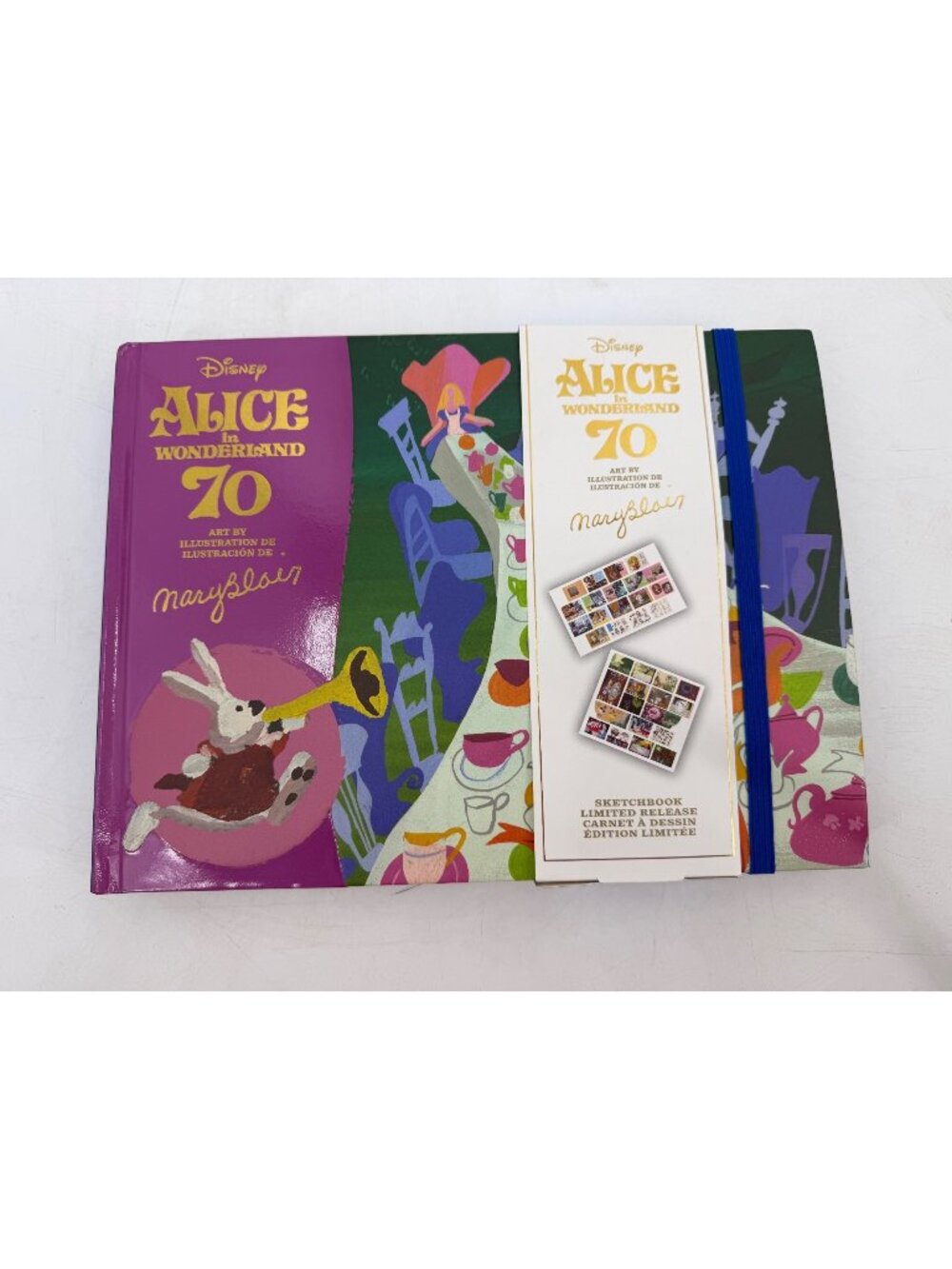 Disney Alice In Wonderland 70th Anniversary Mary Blair Limited Sketchbook New